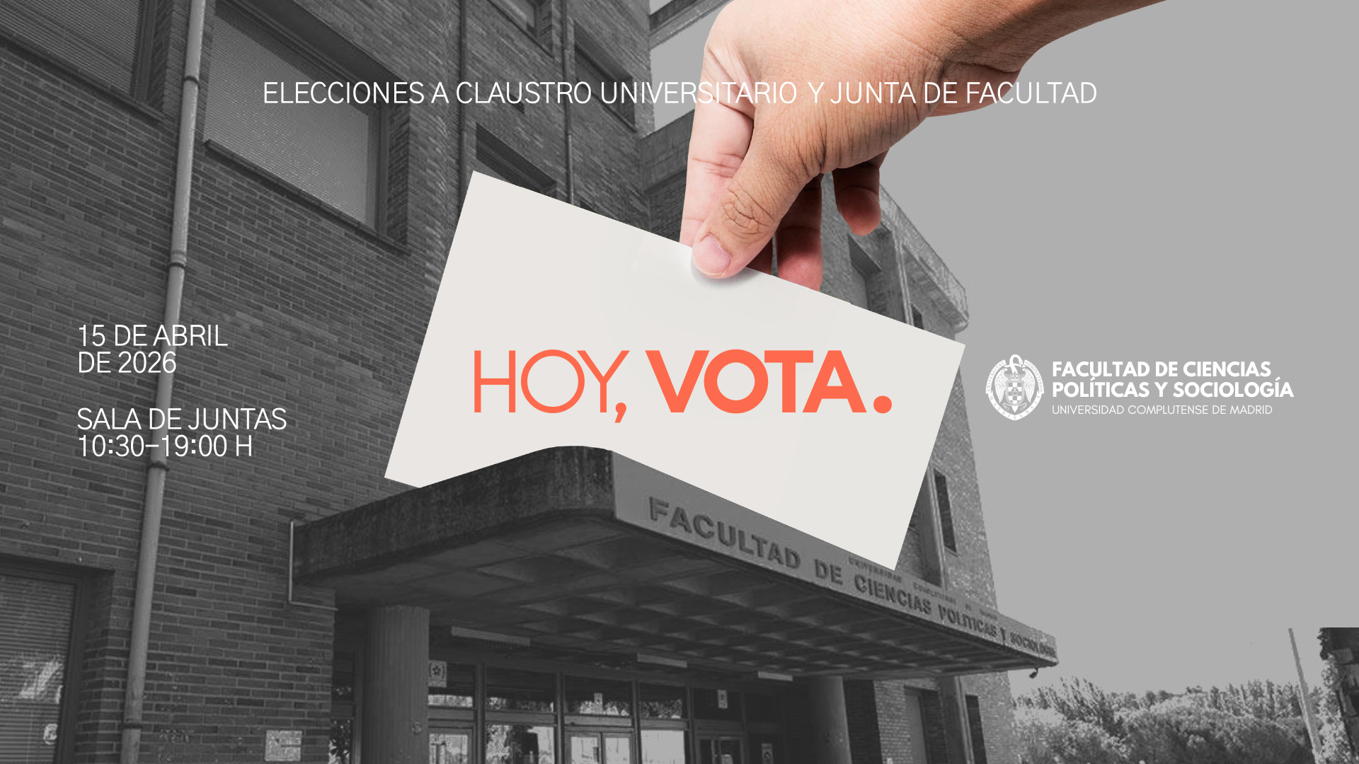 Elecciones a Junta y Claustro